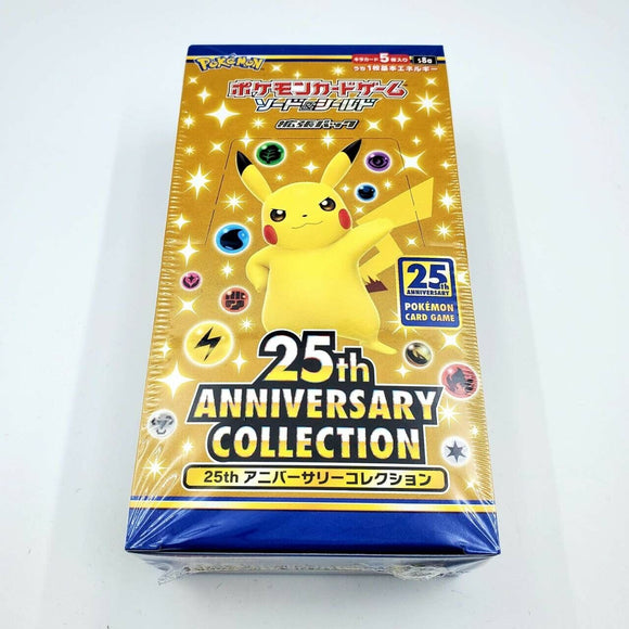 Pokemon 25th Anniversary Collection Box Opened Japan Edition