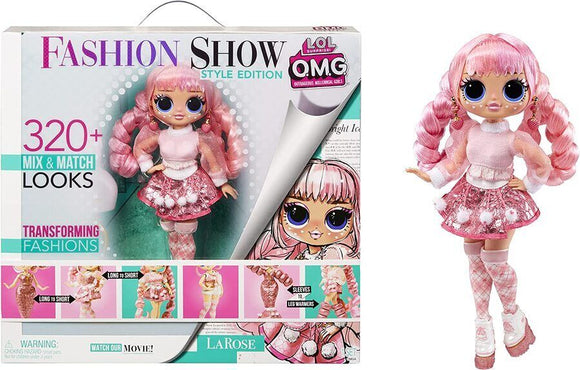LOL Surprise OMG Fashion Show Style Edition LaRose Fashion Doll with 320+ Fashio