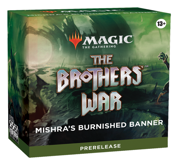 Magic The Gathering Brothers War Prerelease Pack Mishra's Burnished Banner
