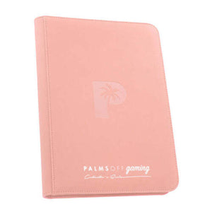 Palms Off Gaming - 9 Pocket Collectors Series Trading Card Binder (Pink)