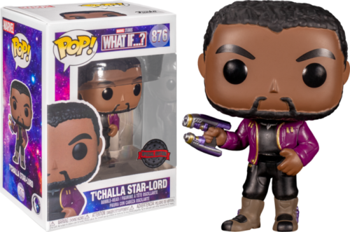 What If - T'Challa Star-Lord Unmasked US Exclusive Pop! Vinyl [RS]