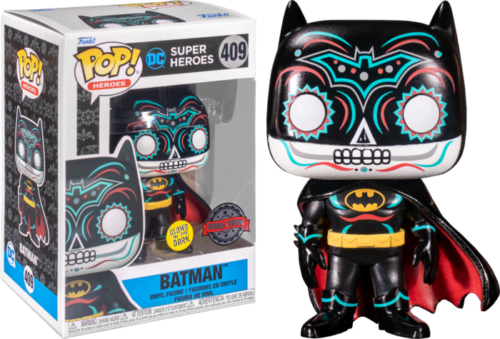 DC Comics - Batman Dia De Los DC Glow US Exclusive Pop! Vinyl [RS]