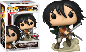 Attack on Titan - Mikasa Ackerman US Exclusive Pop! Vinyl [RS]