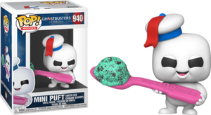 Ghostbusters: Afterlife - Mini Puft with Scoop US Exclusive Pop! Vinyl [RS]