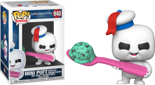 Ghostbusters: Afterlife - Mini Puft with Scoop US Exclusive Pop! Vinyl [RS]