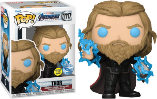 Avengers 4: Endgame - Thor with Thunder US Exclusive Pop! Vinyl [RS]