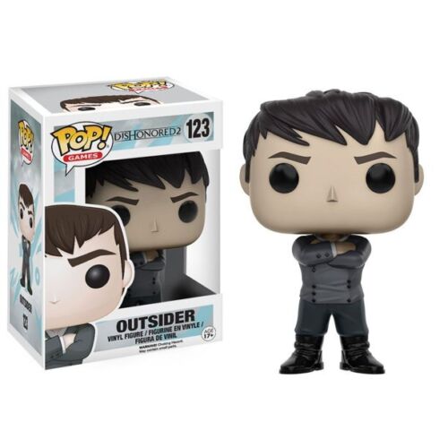 BRAND NEW Funko Pop Games OUTSIDER DISHONORED 2 Vinyl Action Figure #123