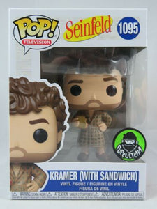 Television Funko Pop - Kramer (With Sandwich) - Seinfeld - Popcultcha - No. 1095