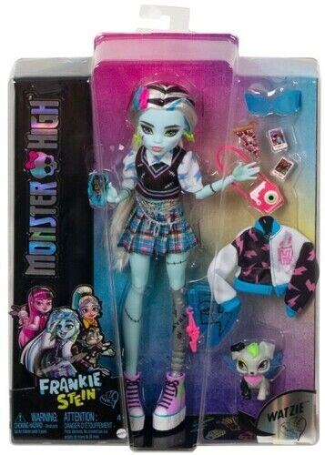 Mattel - Monster High Frankie Stein Doll [New Toy] Paper Doll, Collectible