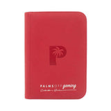 Palms Off Gaming - 4 Pocket Collectors Series Trading Card Binder (Red)